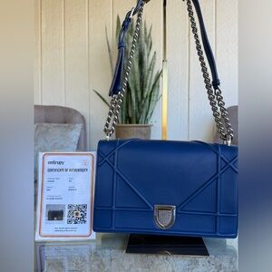 Christian Dior Diorama Crossbody Bag AUCTION HOUSE DISPLAY ONLY COA READY